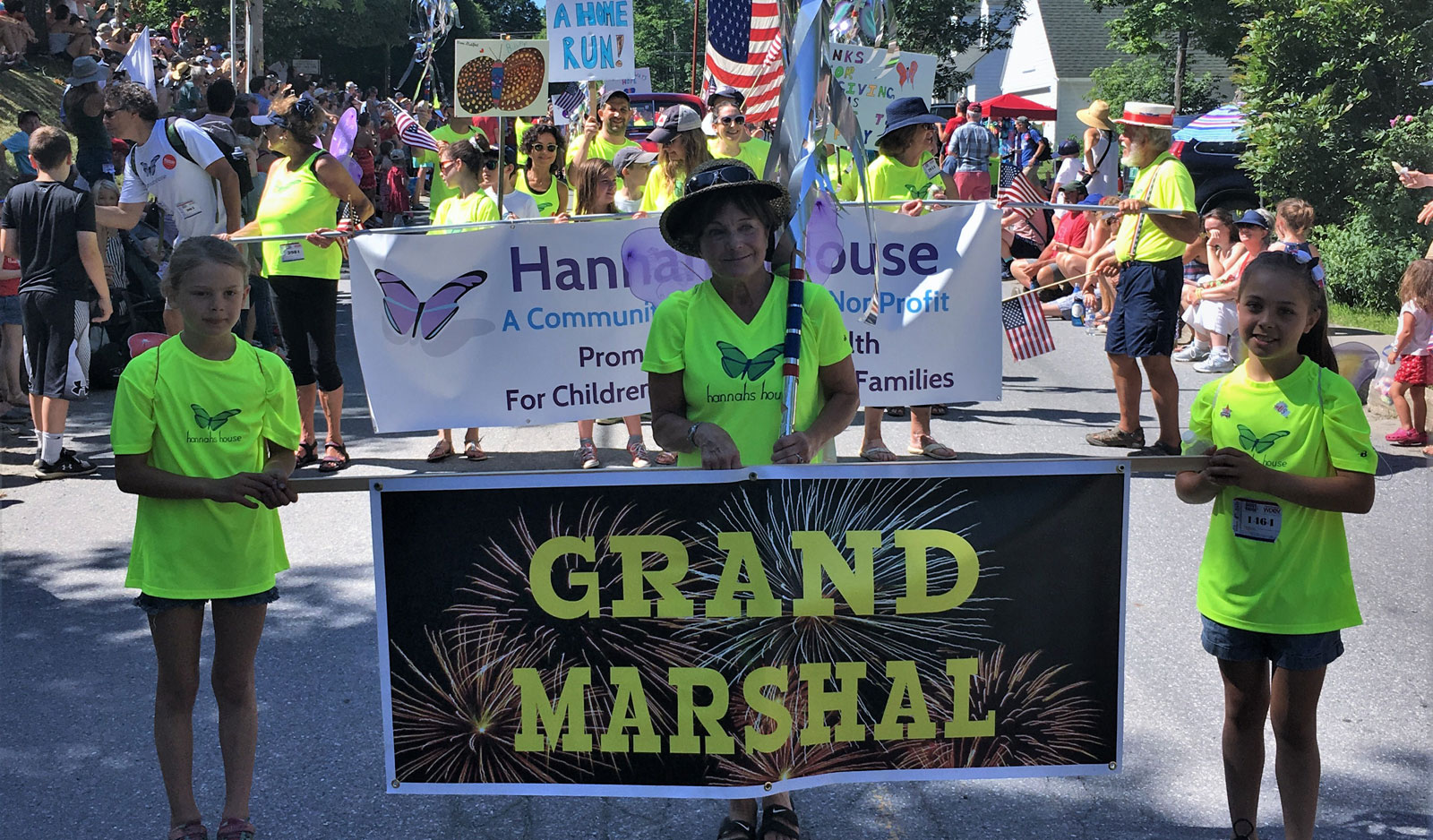 Hannah’s House chosen as Grand Marshall for the Warren Fourth of July Parade.